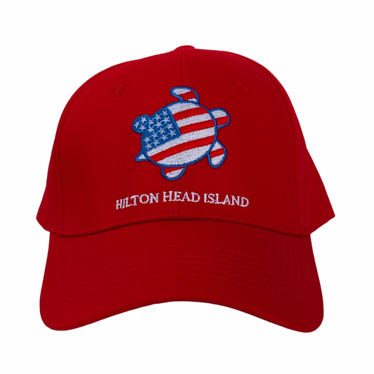 River Dog Shop Hat | Hilton Head Island | Red