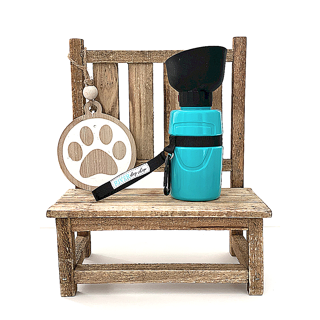 Collapsible Pet Water Bottle - Blue