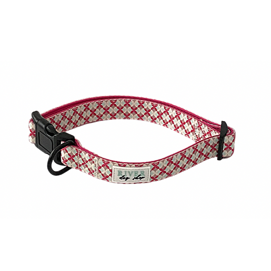 Dog Collars | Size: Large | Pink Pattern
